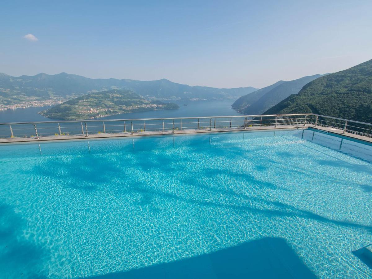 Van Gogh - Beautiful Lake Iseo View And Swimming Pool Parzanica Ngoại thất bức ảnh