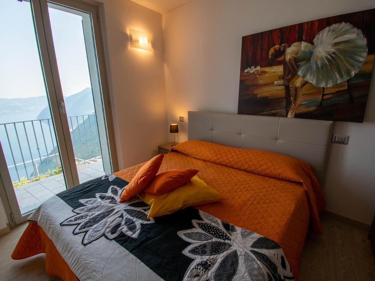 Van Gogh - Beautiful Lake Iseo View And Swimming Pool Parzanica Ngoại thất bức ảnh